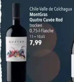 Citti MontGras Quatro Cuvée Red tilbud