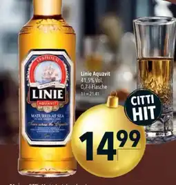 Citti Linie Aquavit tilbud