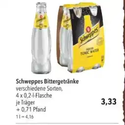 Citti Schweppes Bittergetränke tilbud