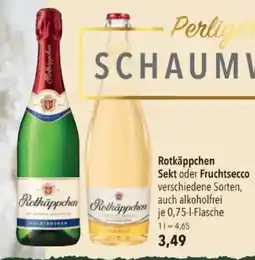 Citti Rotkäppchen Sekt oder Fruchtsecco tilbud