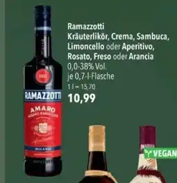 Citti Ramazzotti Kräuterlikör, Crema, Sambuca, Limoncello oder Aperitivo, Rosato, Freso oder Arancia tilbud
