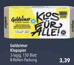 Citti Goldeimer Klopapier tilbud