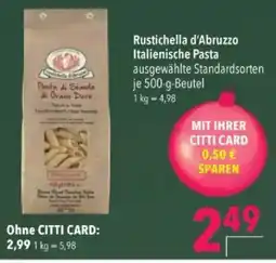 Citti Rustichella d'Abruzzo Italienische Pasta tilbud