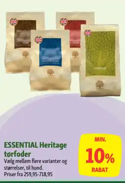 Maxi Zoo ESSENTIAL Heritage tørfoder tilbud