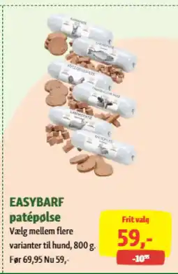 Maxi Zoo EASYBARF patépølse tilbud