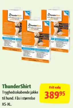 Maxi Zoo ThunderShirt tilbud