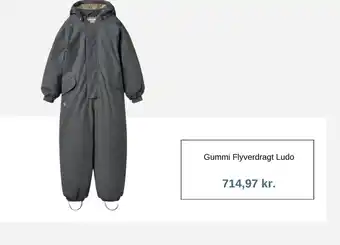 Gummi Flyverdragt Ludo