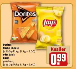 REWE DE Doritos Nacho Cheese tilbud