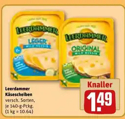 REWE DE Leerdammer Käsescheiben tilbud