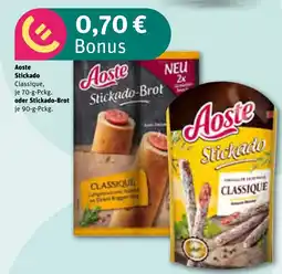 REWE DE Aoste Stickado , oder Stickado-Brot tilbud