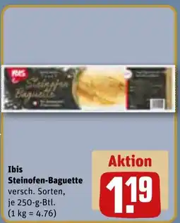 REWE DE Ibis Steinofen-Baguette tilbud
