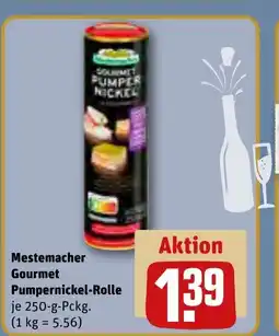 REWE DE Mestemacher Gourmet Pumpernickel-Rolle tilbud