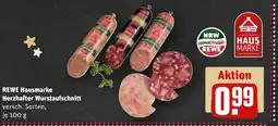 REWE DE REWE Hausmarke Herzhafter Wurstaufschnitt tilbud