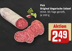 REWE DE Pick Original Ungarische Salami tilbud
