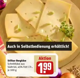REWE DE Stilfser Bergkäse tilbud