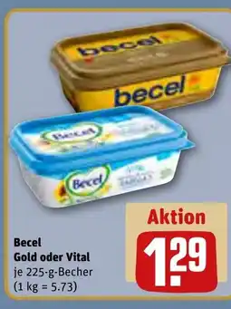 REWE DE Becel Gold oder Vital tilbud