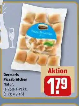 REWE DE Dermaris Pizzabrötchen Natur tilbud