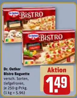 REWE DE Dr. Oetker Bistro Baguette tilbud
