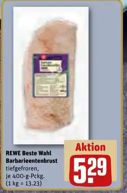 REWE DE REWE Beste Wahl Barbarieentenbrust tilbud