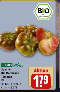 REWE DE REWE Bio Spanien: Marmande Tomaten tilbud