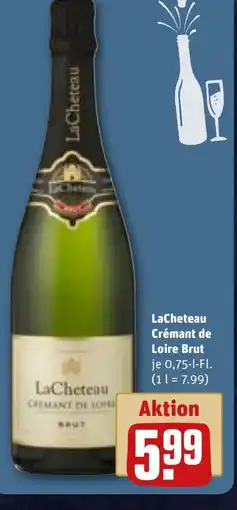 REWE DE LaCheteau Crémant de Loire Brut tilbud