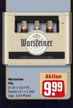 REWE DE Warsteiner Pils tilbud