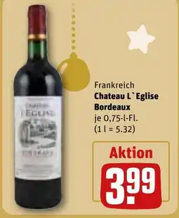 REWE DE Frankreich Chateau L'Eglise Bordeaux je tilbud