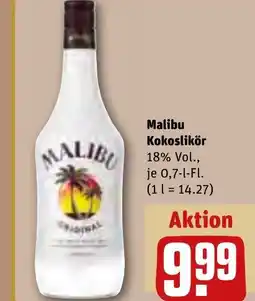 REWE DE Malibu Kokoslikör tilbud