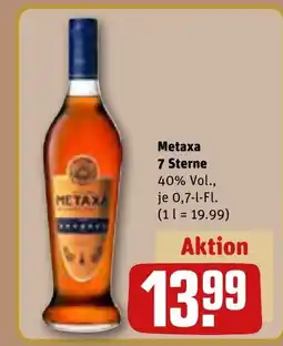 REWE DE Metaxa 7 Sterne tilbud