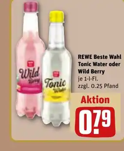 REWE DE REWE Beste Wahl Tonic Water oder Wild Berry tilbud