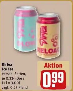 REWE DE Dirtea Ice Tea tilbud