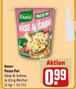 REWE DE Knorr Pasta Pot tilbud