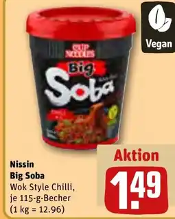 REWE DE Nissin Big Soba tilbud