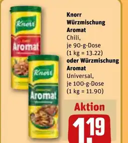 REWE DE Knorr Würzmischung Aromat , oder Würzmischung Aromat tilbud
