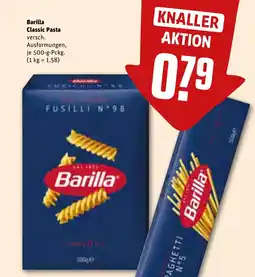 REWE DE Barilla Classic Pasta versch. tilbud