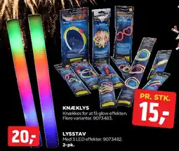 jem & fix Knæklys / Lysstav tilbud