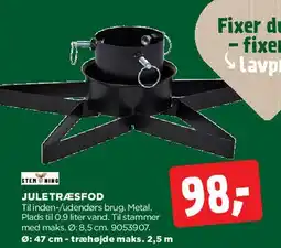 jem & fix JULETRÆSFOD (metal) tilbud