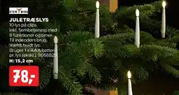 jem & fix Juletræslys (tallerkenlys) - sæt tilbud