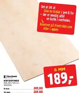 jem & fix Krydsfiner / store plader tilbud