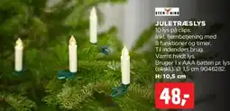 jem & fix Juletræslys (klips) - sæt tilbud