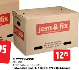 jem & fix Flyttekasse (4 mm) tilbud