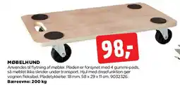 jem & fix Møbelhund (træplade) tilbud