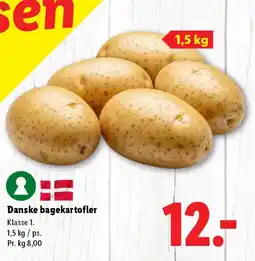 Lidl Danske bagekartofler tilbud