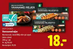 Lidl EASY CHOICE Vannameirejer tilbud
