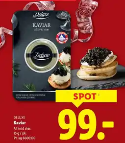 Lidl DELUXE Kaviar tilbud