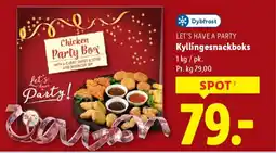Lidl LET'S HAVE A PARTY Kyllingesnackboks tilbud