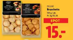 Lidl DELUXE Bruschetta tilbud