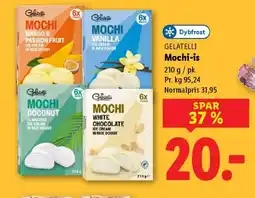 Lidl GELATELLI Mochi-is tilbud