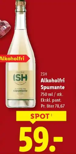 Lidl ISH Alkoholfri Spumante tilbud