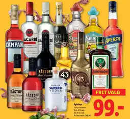 Lidl Spiritus tilbud